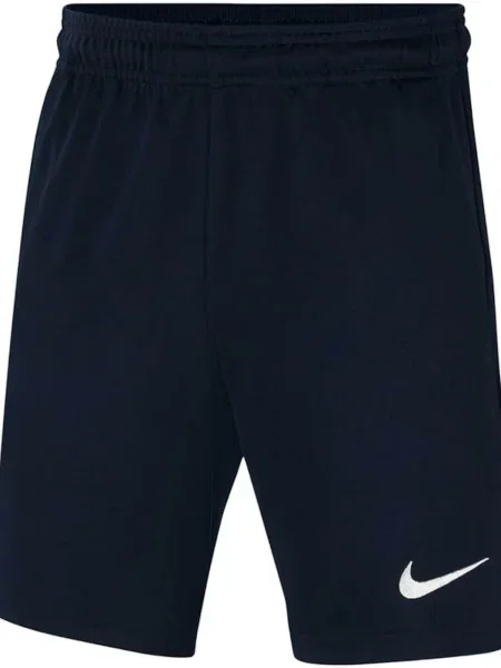 NIKE Sportske hlače Park mornarsko plava bijela