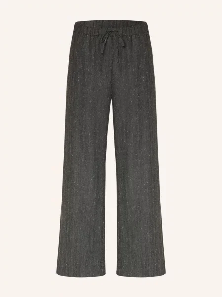 Opus Pants Kalhoty Mucia Move tmavě šedá