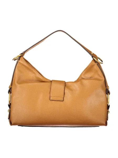 Guess torebka hobo z imitacji skóry CAMDEN brązowa