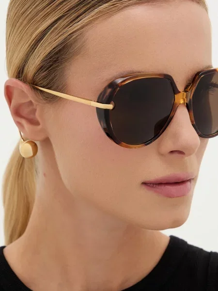 Bottega Veneta napszemüveg barna
