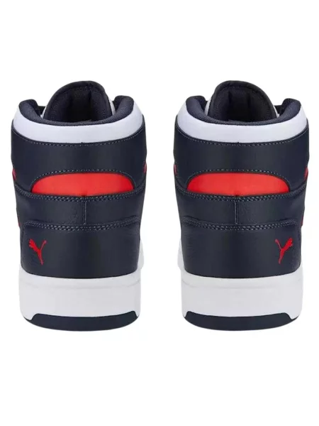 Skórzane Buty Treningowe Rebound Lay Up czerwone