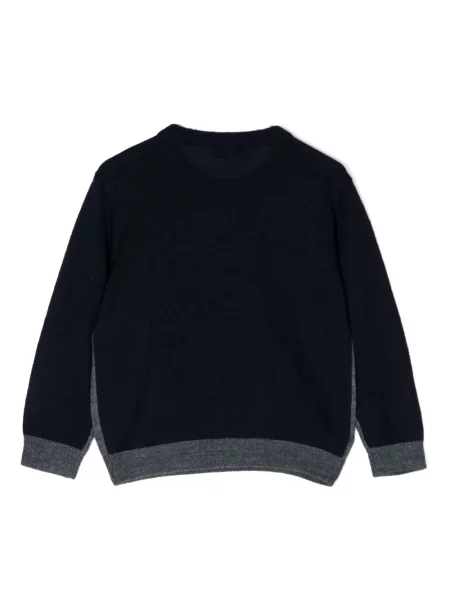 Sweter dziecięcy Emporio Armani niebieski
