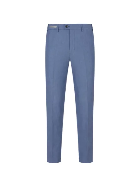 Cu centură pantaloni Corneliani albastru