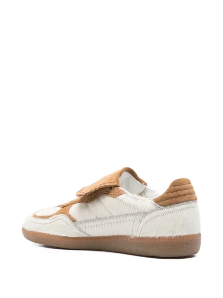 Sneakerși Alohas din piele alb