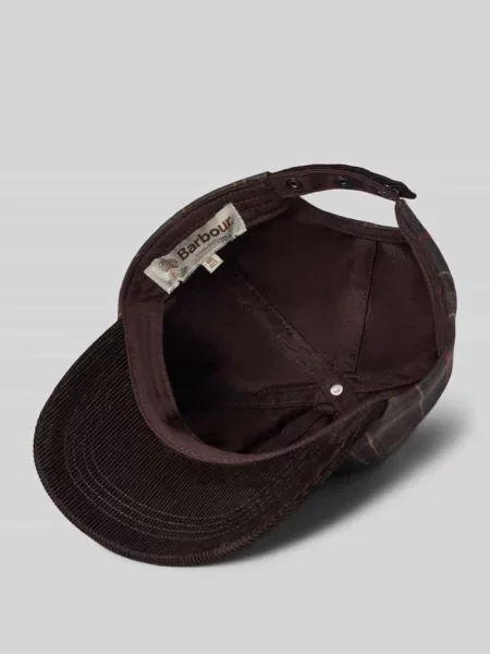 Barbour czapka z daszkiem zielona
