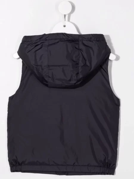 Kamizelka dziecięca Moncler Enfant niebieska