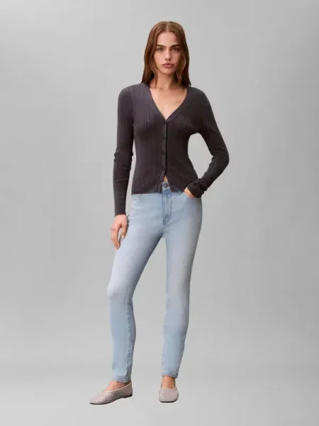 Calvin Klein Jeans Blugi Skinny Fit albastru