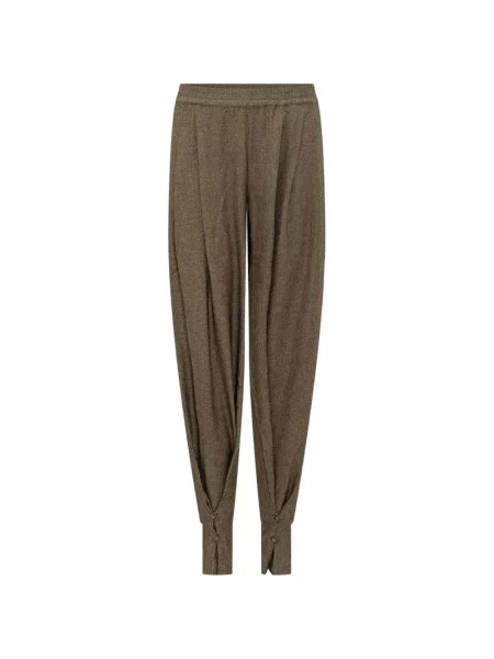 Pantaloni The Andamane conici maro