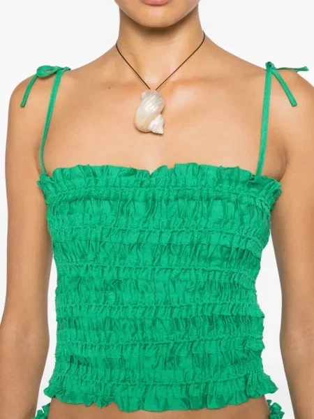 Top Tory Burch verde