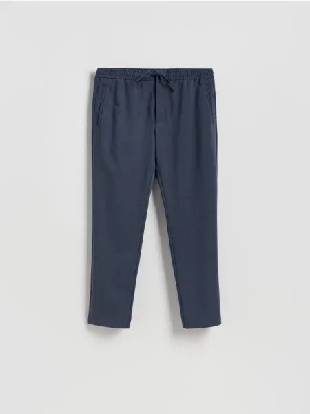 Reserved Pantaloni jogger bleumarin