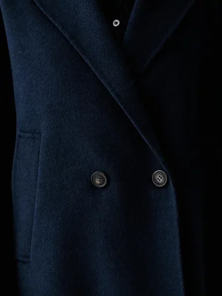 Шерстяной короткий тренч Weekend Max Mara