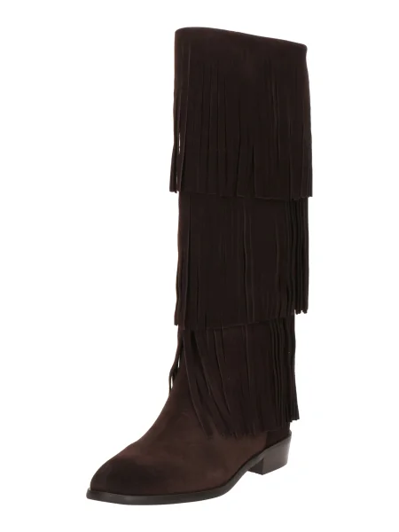 Semišové čižmy Steve Madden Spur hnedá
