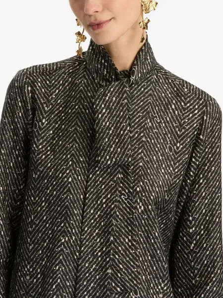 Bluză Oscar De La Renta negru