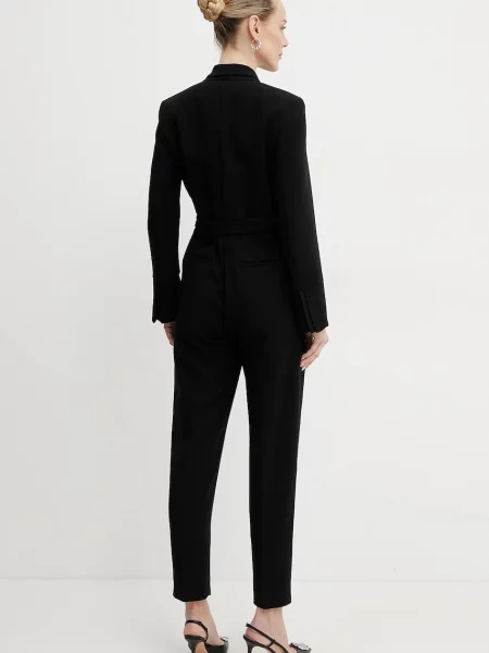 Weekend Max Mara salopeta cu decolteu in v negru