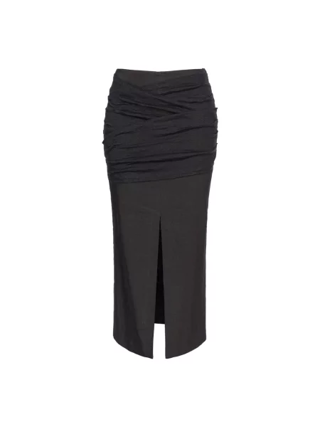 Spódnica Pinko ze stretchu czarna