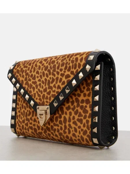 Crossbody torbica Valentino Garavani rjava