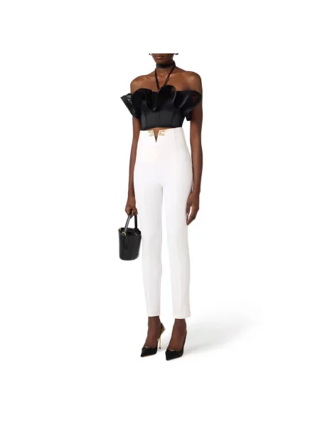 Top Elisabetta Franchi czarny