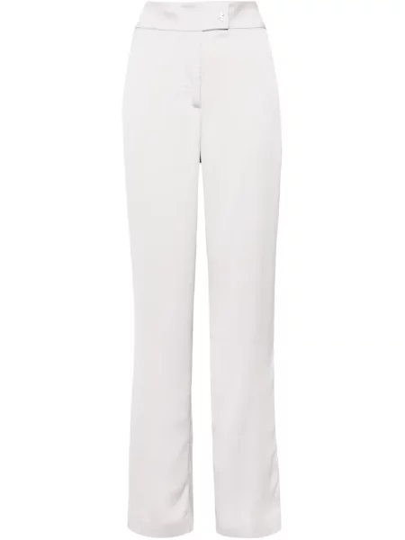 Pantaloni Genny din satin violet