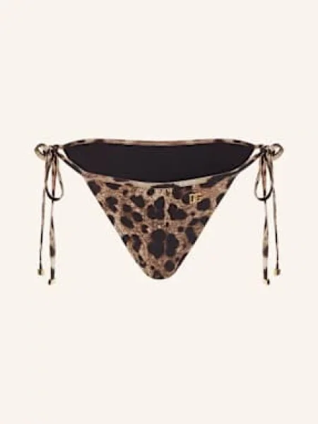 Dolce & Gabbana Dół Od Bikini Trójkątnego braun czarny