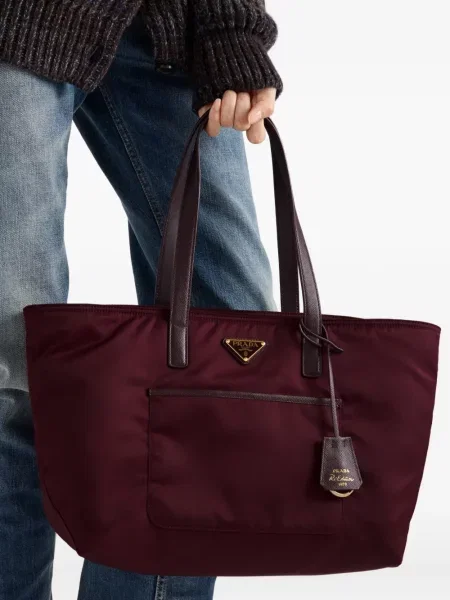 Geantă shopper Prada roșu