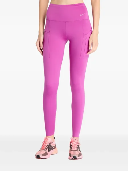 Top sport Nike din fleece plisat fără mâneci alb