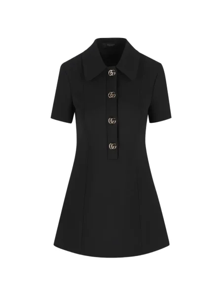 Rochie mini Gucci de lână negru