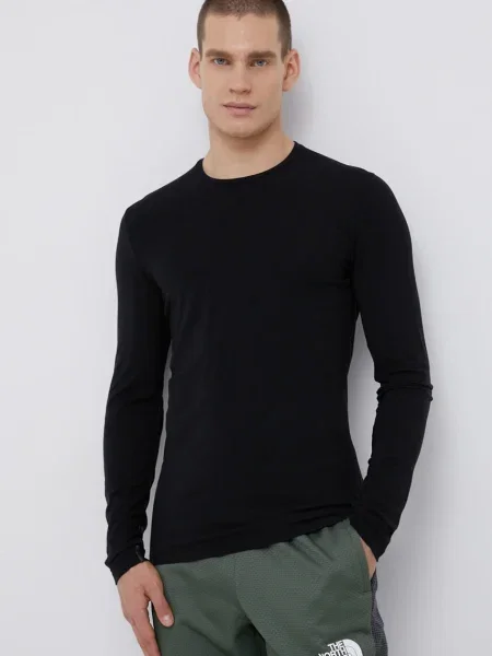 ICEBREAKER Tricou Anatomica' negru