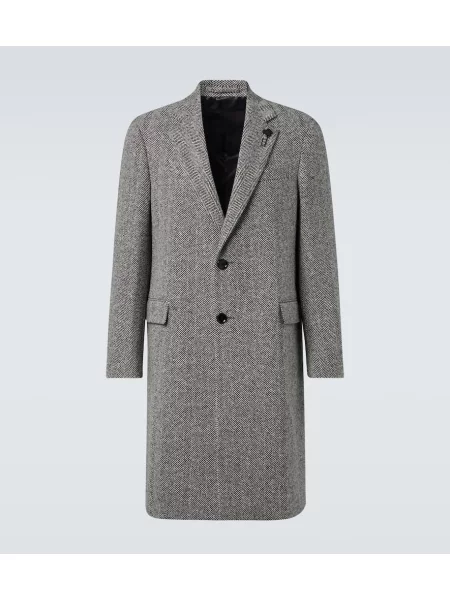 Palton Lardini de lână negru