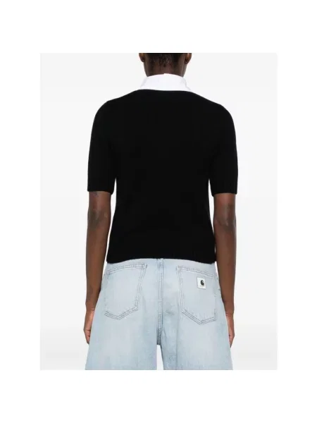 Dzianinowy sweter Pennyblack czarny