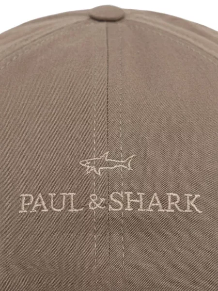 Șapcă Paul & Shark cu autograf maro