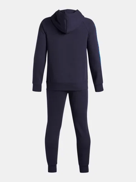 Gyerek fleece melegítő felső Under Armour kék