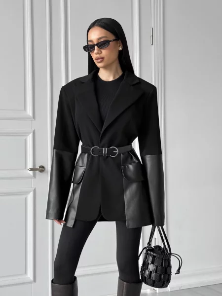 Jadone Fashion Блейзер Monro чорний