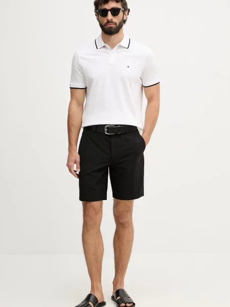 Tommy Hilfiger Chino kratke hlače črna