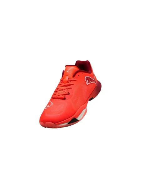 PUMA Vantage Nitro kézilabda cipő izzó piros / puma / sötét bíbor / puma fekete Vantage Nitro fehér
