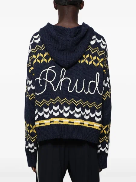 Hanorac cu glugă Rhude negru
