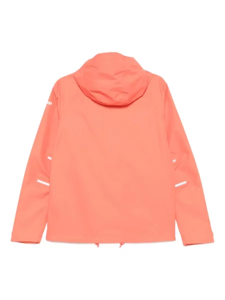 Geacă Superdry cu glugă roz