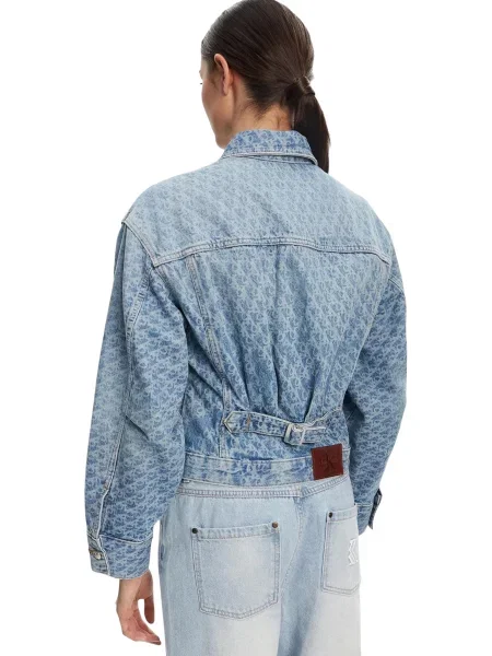 Jeans jakna Calvin Klein Jeans modra