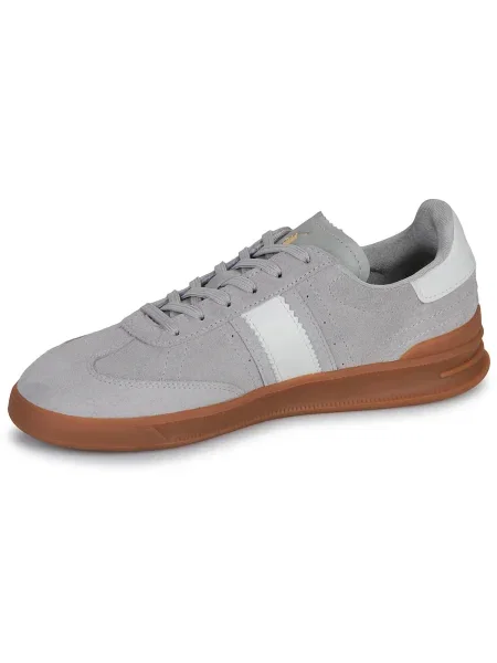 Pantofi Polo Ralph Lauren din piele gri