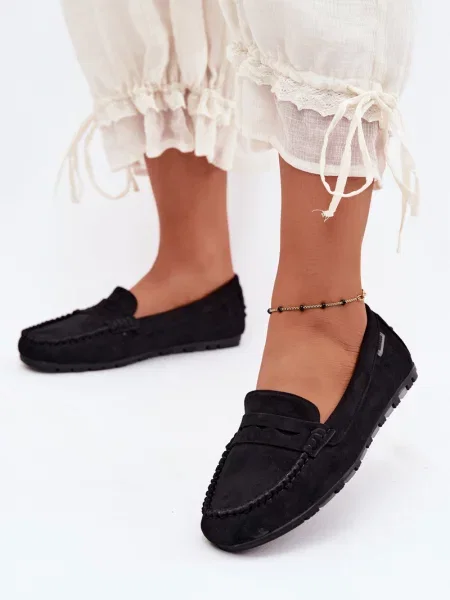 Mocasini Boto negru