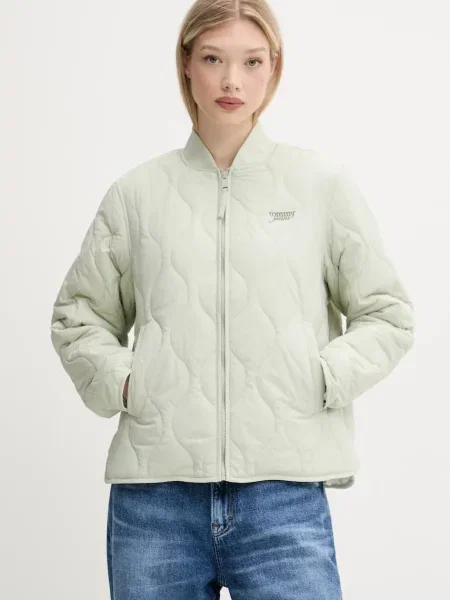 Tommy Jeans kurtka przejściowa zielony