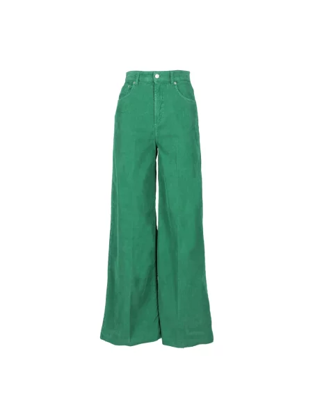 Spodnie Department Five eleganckie zielone