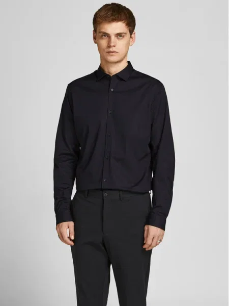 JACK & JONES Cămașă CARDIFF' negru