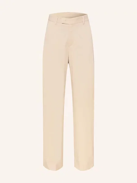 Mrs & Hugs Spodnie beige beżowe