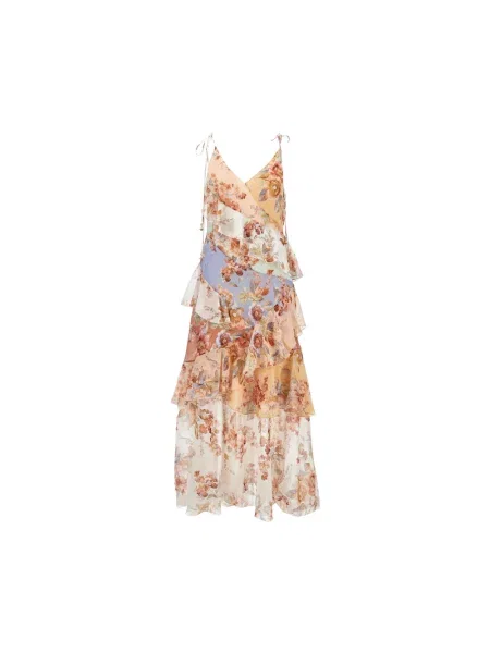 Wielobarwność sukienka Zimmermann garniturowa