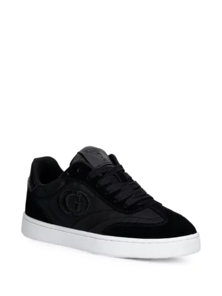 Sneakerși Guess cu autograf negru