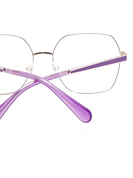 Ochelari de soare Max&co. cu imprimeu geometric auriu