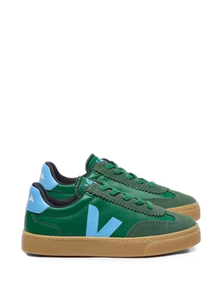 Sneakersy dziecięce Veja Volley zielone