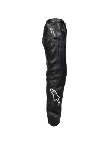 Δερμάτινο παντελόνι Alpinestars με σχέδιο μαύρο
