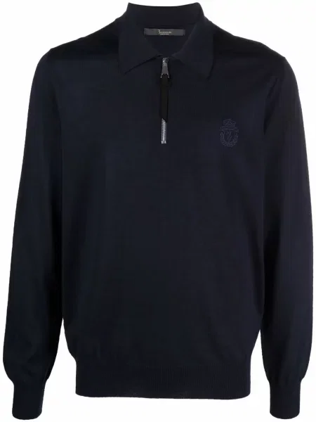 Tricou polo Billionaire albastru