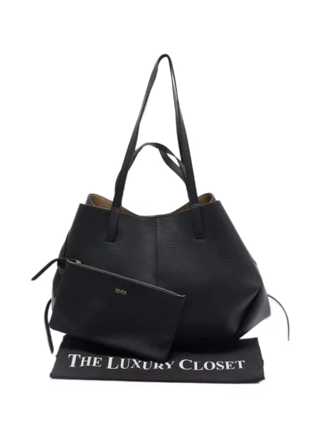 Geantă shopper Polène negru